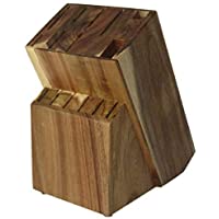 Coninx RAF Bloque de Cuchillos en Madera de Acacia - 13 x 19.5 x 23 cm - Organización De Cocina - 2 años de garantía